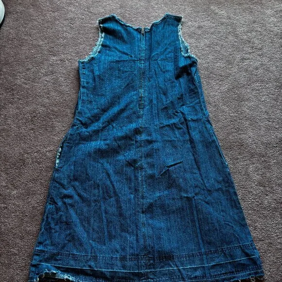 Stetson Soft, Flowy, lightweight Medium wash Denim Dress – Size Medium - Picture 6 of 6